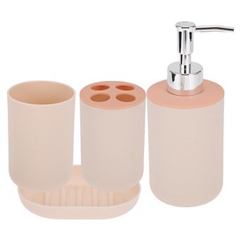 1 Set Durable Round Bathroom Kit for Bathroom