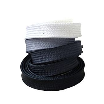 1 Pair Colorful Gradient Flat Shoelaces Shoestring Shoe Laces for Sneakers 47.24"