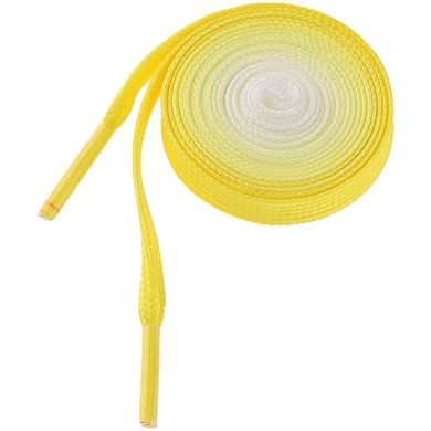 1 Pair Colorful Gradient Flat Shoelaces Shoestring Shoe Laces for Sneakers 55.12"