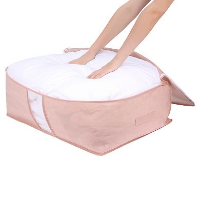 2 Pack Clothes Storage for Organizing Clothing, Closet Organizers and Storage with Handle