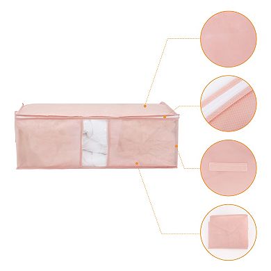 2 Pack Clothes Storage for Organizing Clothing, Closet Organizers and Storage with Handle