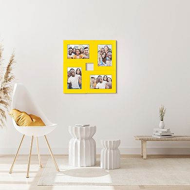Collage Picture Frames, Family Photo Frame Set of 4 for Wall Hanging Decor 12.6" x 12.6" x 1.2"