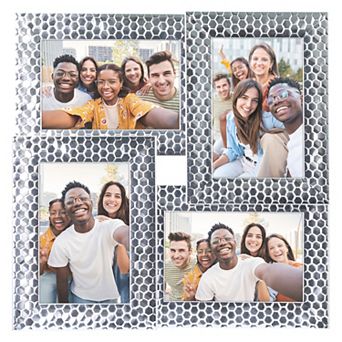 Collage Picture Frames, Family Photo Frame Set of 4 for Wall Hanging Decor 12.6" x 12.6" x 1.2"