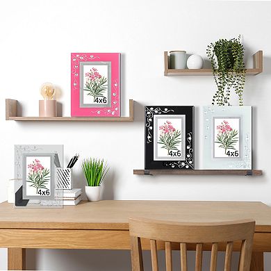 Picture Frame for Tabletop Display Vertical or Horizontal, Real Glass Photo Frames for Home Decor