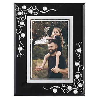 Picture Frame for Tabletop Display Vertical or Horizontal, Real Glass Photo Frames for Home Decor