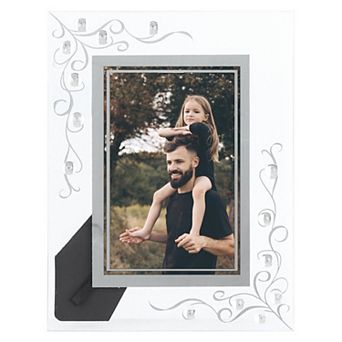 Picture Frame for Tabletop Display Vertical or Horizontal, Real Glass Photo Frames for Home Decor