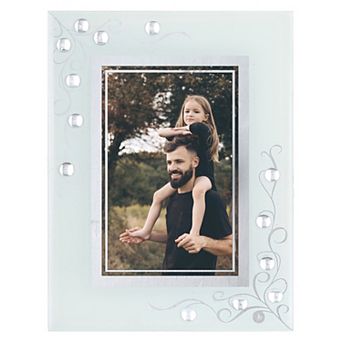 Picture Frame for Tabletop Display Vertical or Horizontal, Real Glass Photo Frames for Home Decor