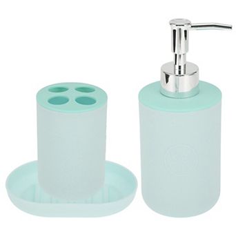 1 Set Durable Round Bathroom Accessories Kit for Bathroom