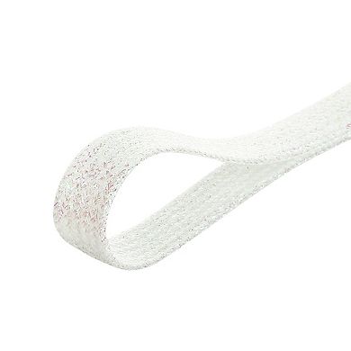 1 Pair Glitter Shiny Metallic Shimmery Flat Sneakers Shoelaces Shoe Laces Strings 90cm/35.43"