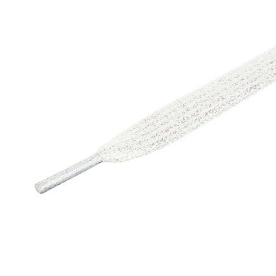 1 Pair Glitter Shiny Metallic Shimmery Flat Sneakers Shoelaces Shoe Laces Strings 90cm/35.43"