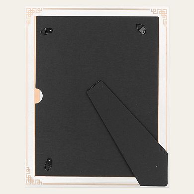 Glass Picture Frame for Tabletop Decor, Photo Frames for Horizontal and Vertical 6"x8"