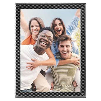 Simple Picture Frames, Photo Frame with Real Glass, Display for Wedding Home Tabletop Decor 6"x8"