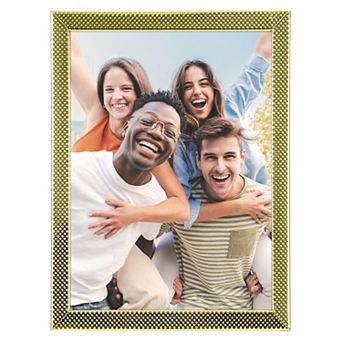 Simple Picture Frames, Photo Frame with Real Glass, Display for Wedding Home Tabletop Decor 6"x8"