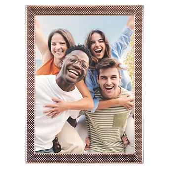 Simple Picture Frames, Photo Frame with Real Glass, Display for Wedding Home Tabletop Decor 6"x8"