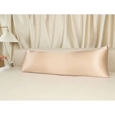 2 Pcs Satin Pillow Cases for Hair and Skin Breathable, Cooling Pillow Covers with Envelope Closure