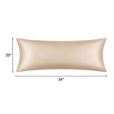 2 Pcs Satin Pillow Cases for Hair and Skin Breathable, Cooling Pillow Covers with Envelope Closure