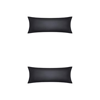 2 pc Satin Pillow Cases for Hair and Skin Breathable, Cooling Pillow Covers with Envelope Closure