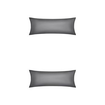 2 pc Satin Pillow Cases for Hair and Skin Breathable, Cooling Pillow Covers with Envelope Closure