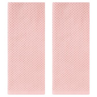 Cotton Hand Towel Set, Waffle Hand Towels, Soft Towels for Bathroom, Hotel and Spa 2 Pack 13" x 30"