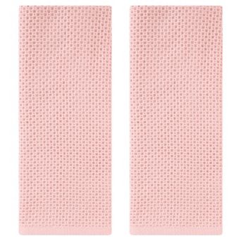 Cotton Hand Towel Set, Waffle Hand Towels, Soft Towels for Bathroom, Hotel and Spa 2 Pack 13" x 30"
