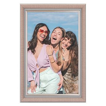 Picture Frame for Tabletop Display and Wall Hanging, Art Photo Frame for Photo and Poster Grey 8x12