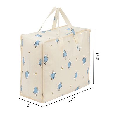 2 Pack Clothes Storage, Foldable Moving Bags for Organizing, and Storage with Handles