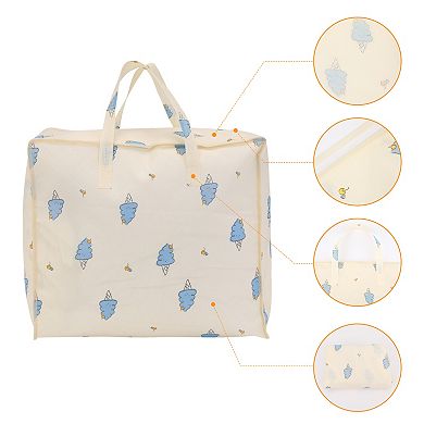 2 Pack Clothes Storage, Foldable Moving Bags for Organizing, and Storage with Handles