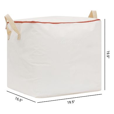 2 Pcs Storage Bags, Moving Bags for Organizing Clothing, Bedroom, Closet Organizers with Handles