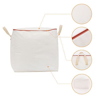 2 Pcs Storage Bags, Moving Bags for Organizing Clothing, Bedroom, Closet Organizers with Handles