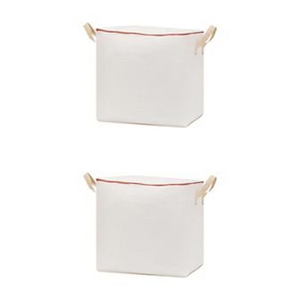 2 pc Storage Bags, Moving Bags for Organizing Clothing, Bedroom, Closet Organizers with Handles