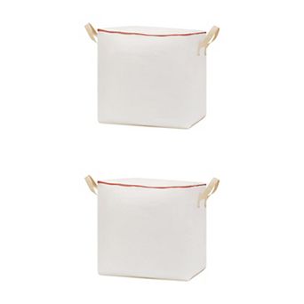2 pc Storage Bags, Moving Bags for Organizing Clothing, Bedroom, Closet Organizers with Handles