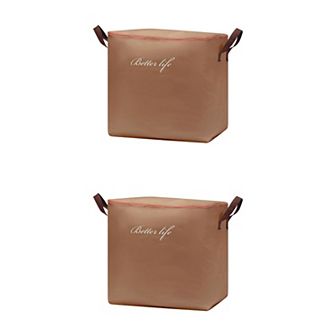 2 pc Storage Bags, Moving Bags for Organizing Clothing, Bedroom, Closet Organizers with Handles