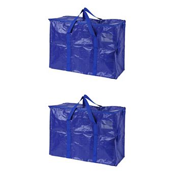 2 Pack Clothes Storage, Foldable Storage Bags, Moving Bags for Organizing Clothes