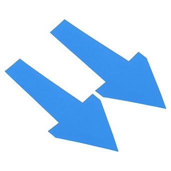 12 pc Arrow Sticker Removable Self Adhesive Waterproof Large Arrow Sign Floor Decal Wall Marking
