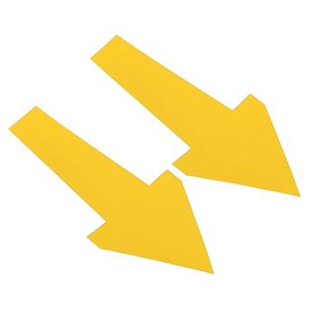 12 pc Arrow Sticker Removable Self Adhesive Waterproof Large Arrow Sign Floor Decal Wall Marking