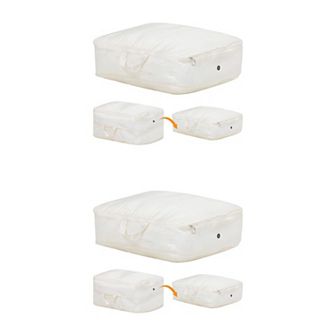 2 Pack Foldable Cloth Storage, Moving Bags for Organizing Clothing, Storage Containers with Handles