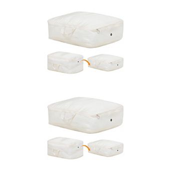 2 Pack Foldable Cloth Storage, Moving Bags for Organizing Clothing, Storage Containers with Handles