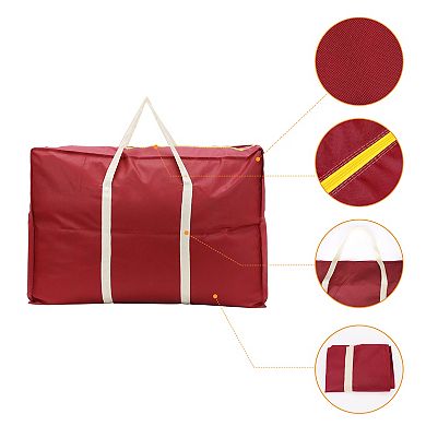 2 Pack Clothes Storage, Moving Bags for Organizing Clothing, Closet Organizer with Handles