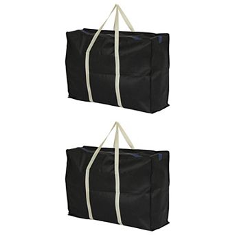 2 Pack Clothes Storage, Moving Bags for Organizing Clothing, Closet Organizer with Handles