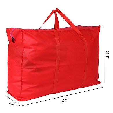 2 Pack Clothes Storage, Moving Bags for Organizing Closet Organizers and Storage with Handles