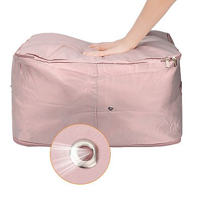 2 Pack Foldable Clothes Storage, Moving Bags for Organizing Clothing Storage Containers with Handles