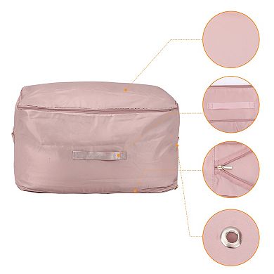 2 Pack Foldable Clothes Storage, Moving Bags for Organizing Clothing Storage Containers with Handles