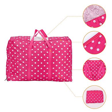 2 Pack Clothes Storage,Storage Bags,Moving Bags for Organizing Clothing,Comforter