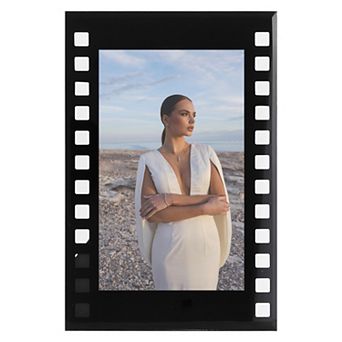 Glass Picture Frame for Photo and Prints, Horizontal and Vertical Photo Frames for Tabletop