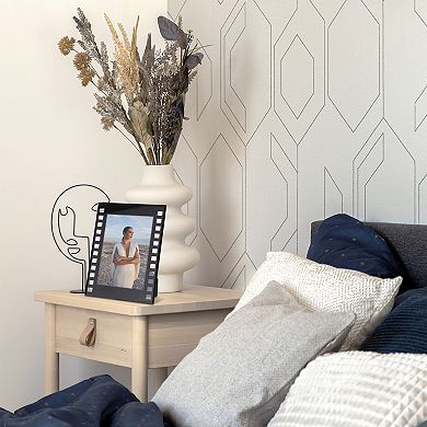 Glass Picture Frame for Photo and Prints, Horizontal and Vertical Photo Frames for Tabletop