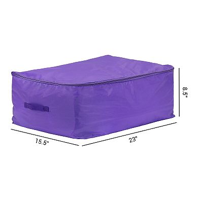Storage Bags, 2 Pack Moving Bags for Organizing Comforters, Closet Organizers with Handles