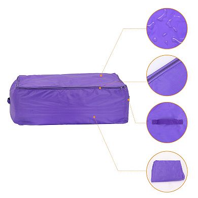 Storage Bags, 2 Pack Moving Bags for Organizing Comforters, Closet Organizers with Handles