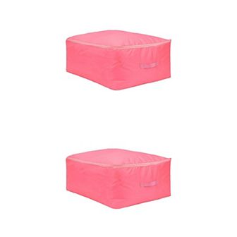 Storage Bags, 2 Pack Moving Bags for Organizing Comforters, Closet Organizers with Handles