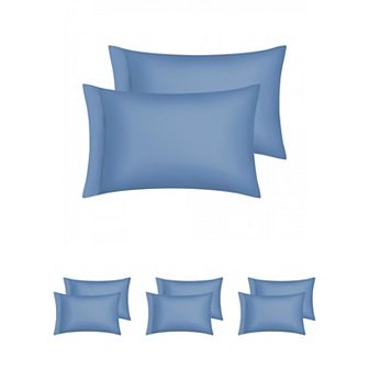 Set of 4 Pillow Cases, Soft Cooling Pillow Covers with Envelope Closure, Gift for Women Men
