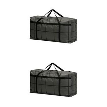 2 Pack Clothes Storage, Foldable Storage Bags with Handles, Moving Bags for Organizing Clothes